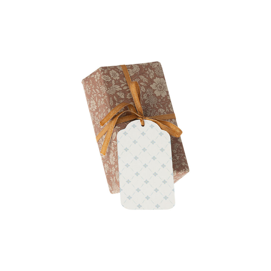 Etykiety Prezentowe Bileciki 15 szt - Blue Flowers - Maileg
