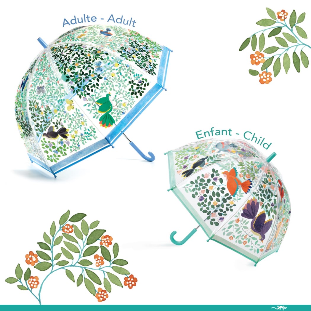 Ptaki - Parasol Przeciwdeszczowy - Djeco