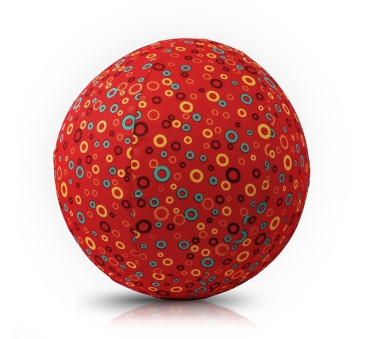 Bubabloon - Piłka Balonowa Circles - Czerwona