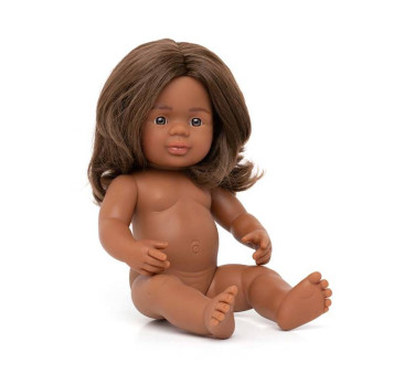 Aborygenka 38 cm - Lalka Dziewczynka Aborygenka - Miniland Doll - Miniland