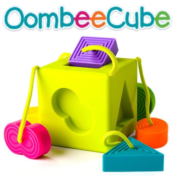 Sorter Kostka OombeeCube - Zabawka Sensoryczna -  Fat Brain Toys