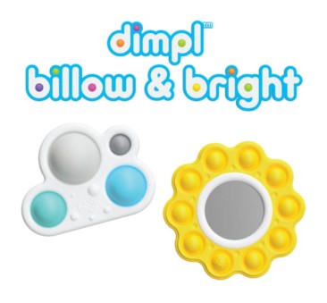 Bąbelki Dimpl Słoneczko i Chmurka -  Fat Brain Toys