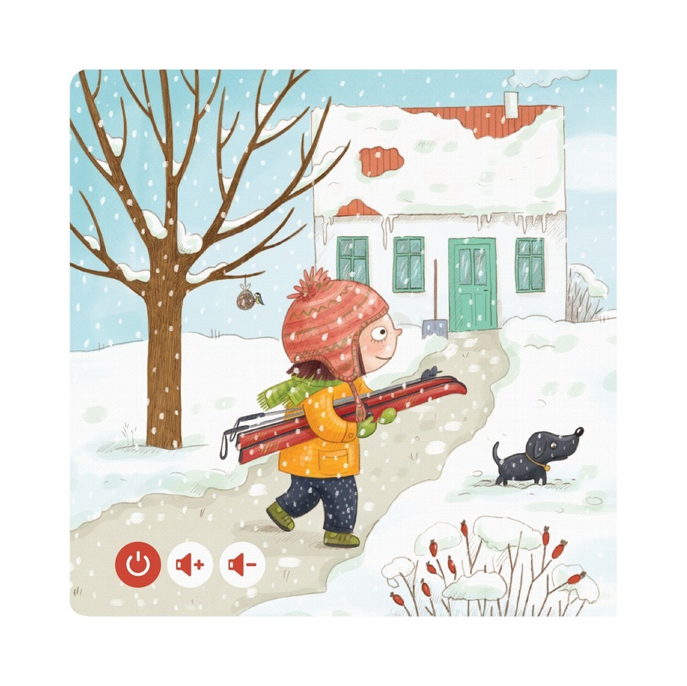 Mini Książka Zima - Czytaj z Albikiem - Albi