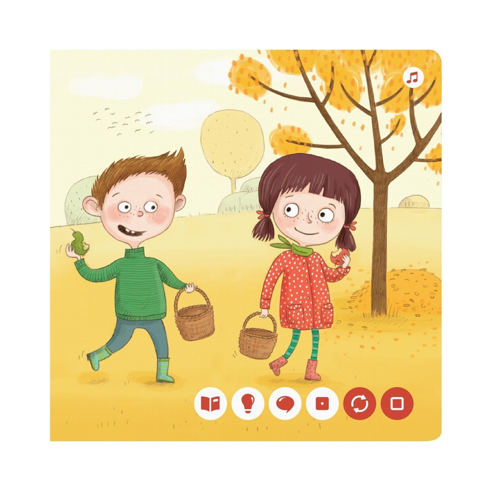 Mini Książka Jesień - Czytaj z Albikiem - Albi