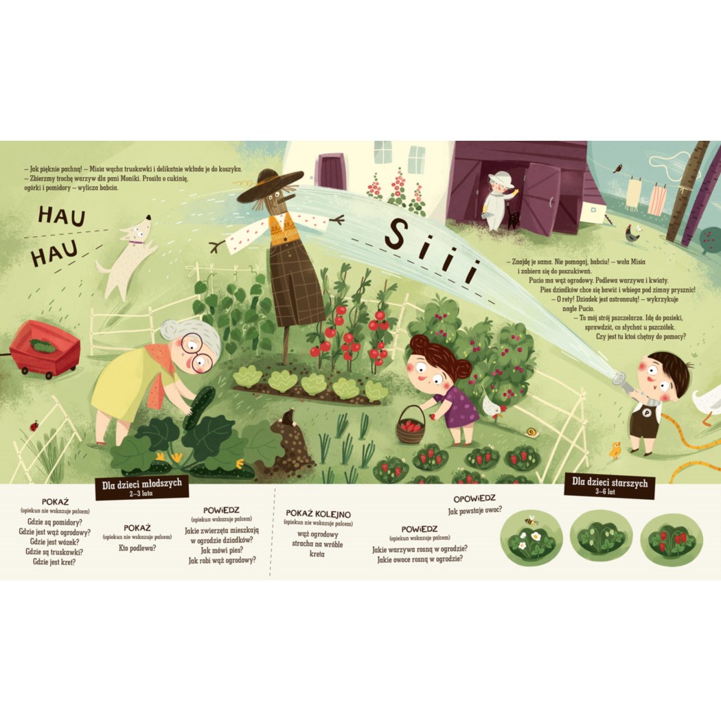 Pucio na Wsi. Ćwiczenia rozumienia i mówienia dla dzieci. Uczę się mówić. - Marta Galewska Kustra - Nasza Księgarnia