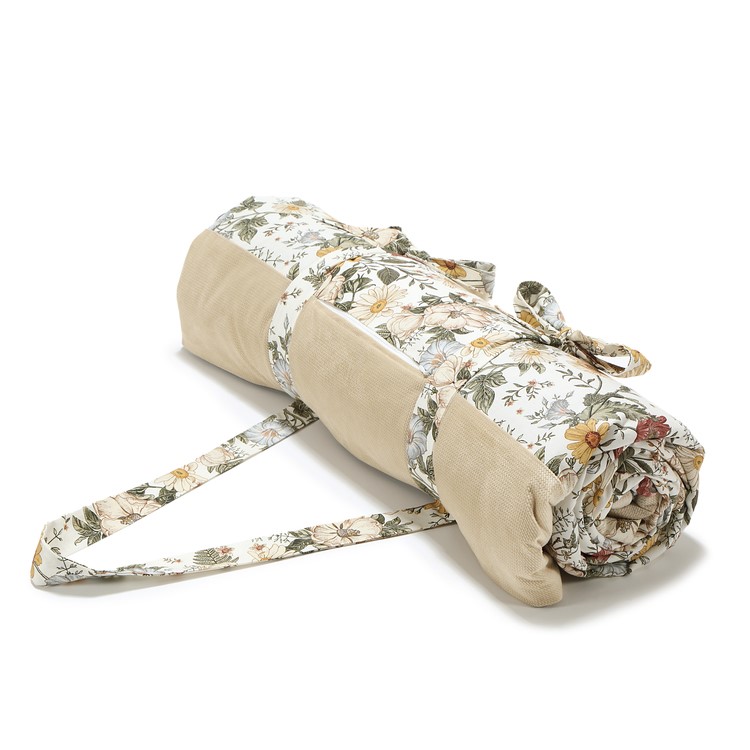 Vintage Meadow & Sand - Koc Piknikowy Picnic Z Kieszonką / Mata Do Zabawy XXL -  La Millou