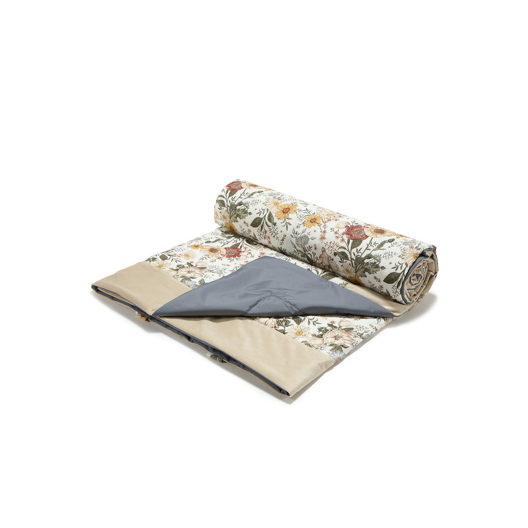 Vintage Meadow & Sand - Koc Piknikowy Picnic Z Kieszonką / Mata Do Zabawy XXL -  La Millou