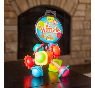 Grzechotka Wimzle - Sensoryczna Przygoda - Fat Brain Toys