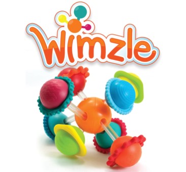Grzechotka Wimzle - Sensoryczna Przygoda - Fat Brain Toys