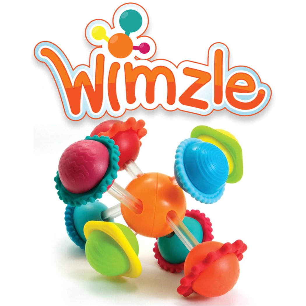 Grzechotka Wimzle - Sensoryczna Przygoda - Fat Brain Toys