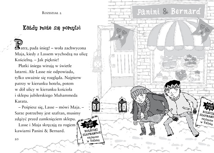 Tajemnica Szafranu - Martin Widmark - Tom 13 - wydawnictwo Zakamarki