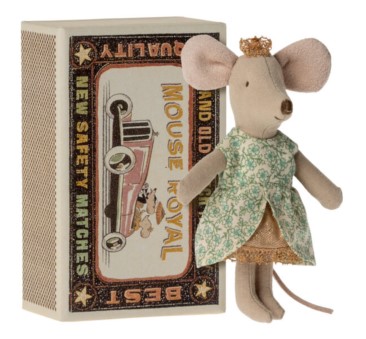 Myszka Princess Mouse In Matchbox - Little Sister - Maileg