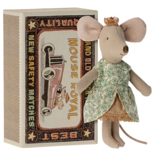 Myszka Princess Mouse In Matchbox - Little Sister - Maileg
