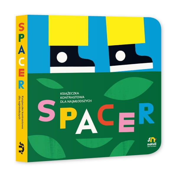 Spacer - Książeczka Kontrastowa - Aleksandra Brambor-Rutkowska - Wydawnictwo Natuli