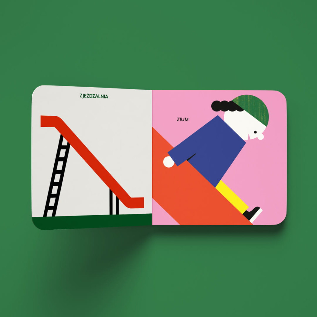 Spacer - Książeczka Kontrastowa - Aleksandra Brambor-Rutkowska - Wydawnictwo Natuli