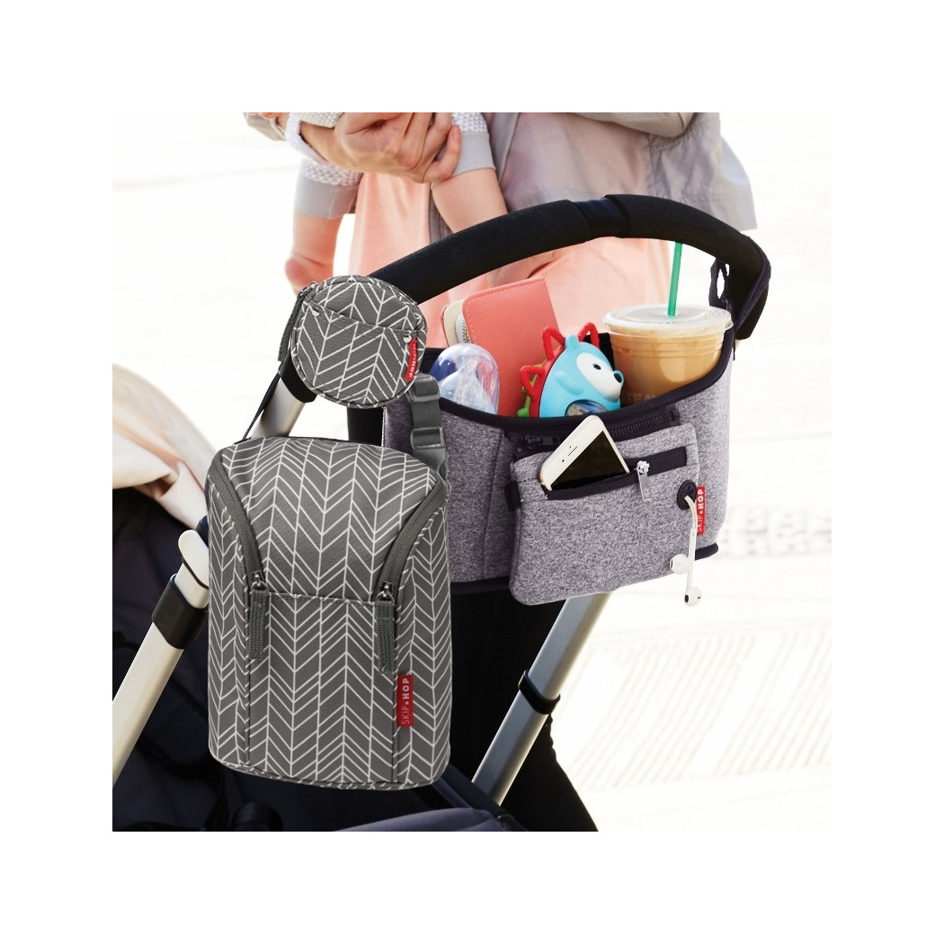 Etui na Butelki Grey Feather - Skip Hop