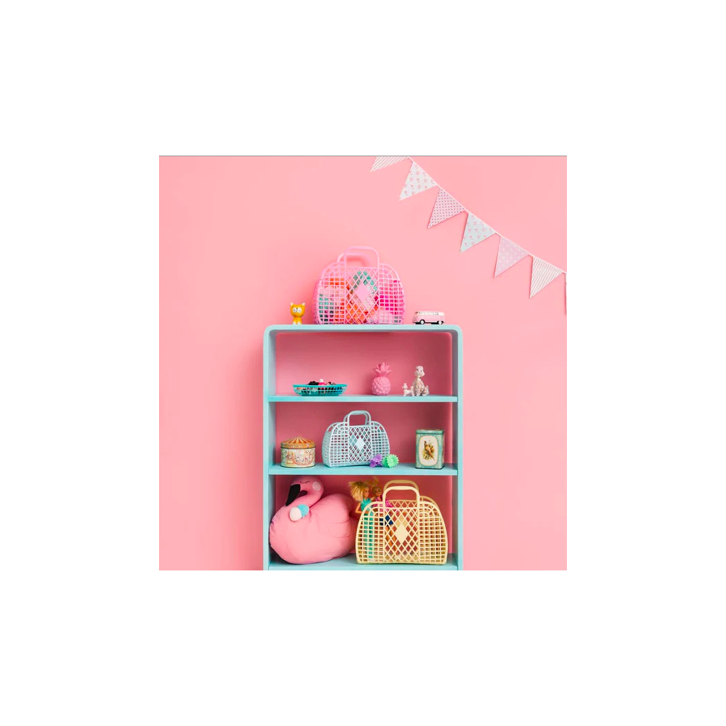 Retro Small Latte - Koszyk z Tworzywa z Recyklingu - Sunjellies