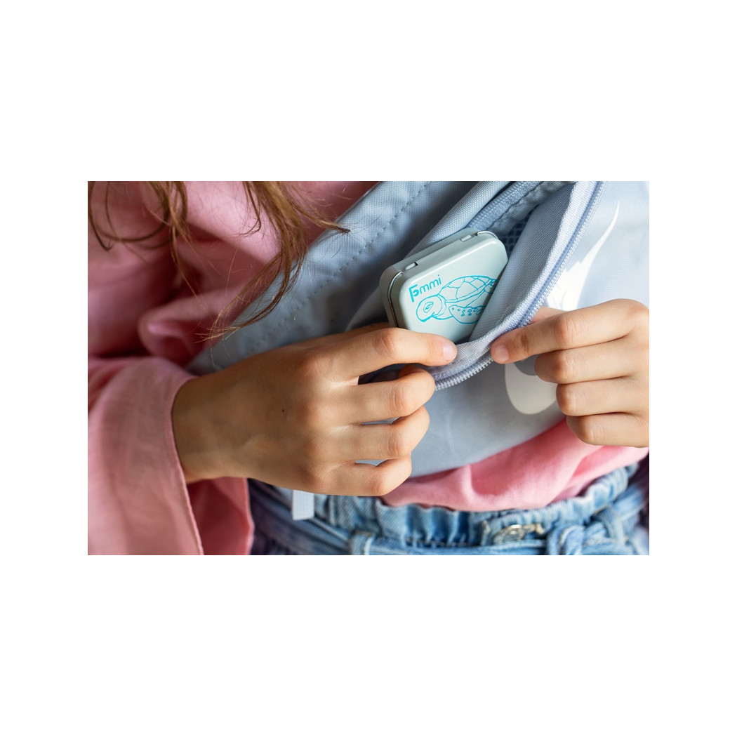 Pink - Silikonowa Słomka w Pudełku - Fommi