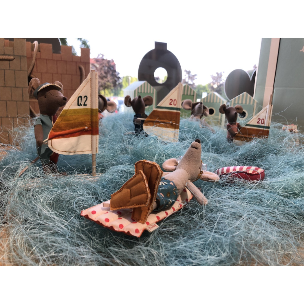 Serferka Młodsza Siostra - Surfer Little Sister - Beach Mice - Maileg