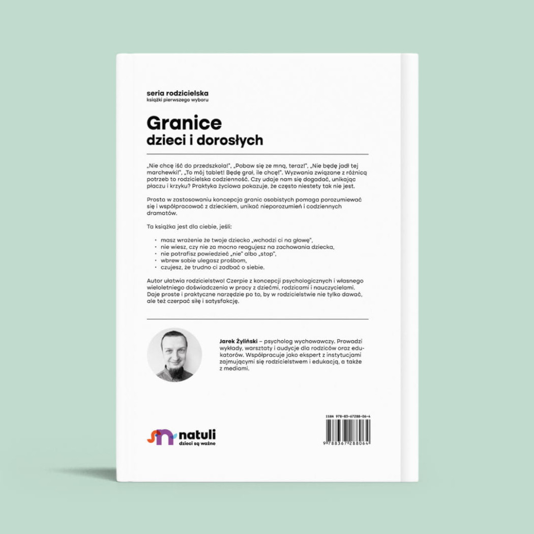 Granice Dzieci i Dorosłych - Twarda Oprawa - Jarek Żyliński - Wydawnictwo Natuli