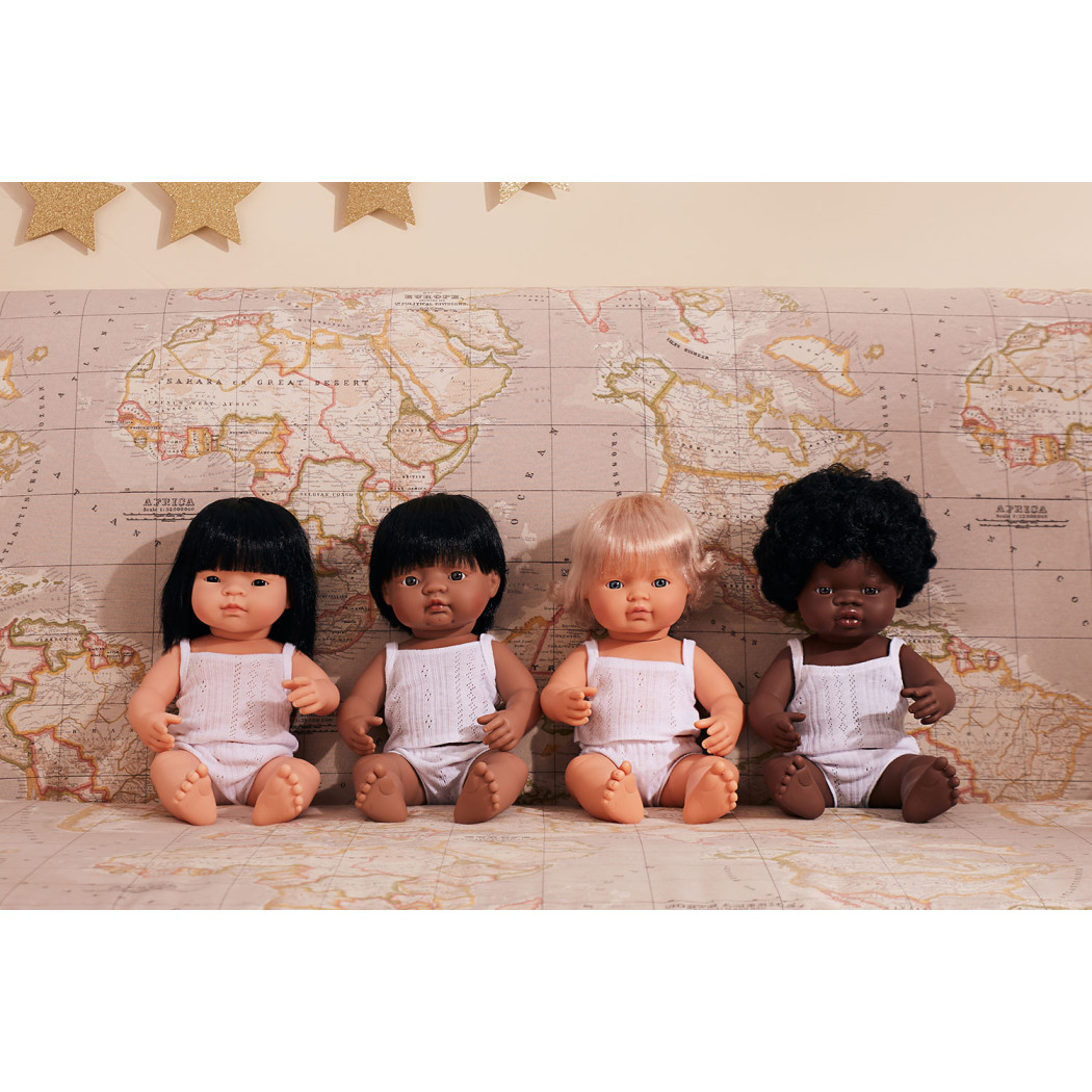 Płaszczyk Przeciwdeszczowy Mushrooms - Rozmiar 38 - Ubranko Dla Lalek - Miniland - LILLITOY