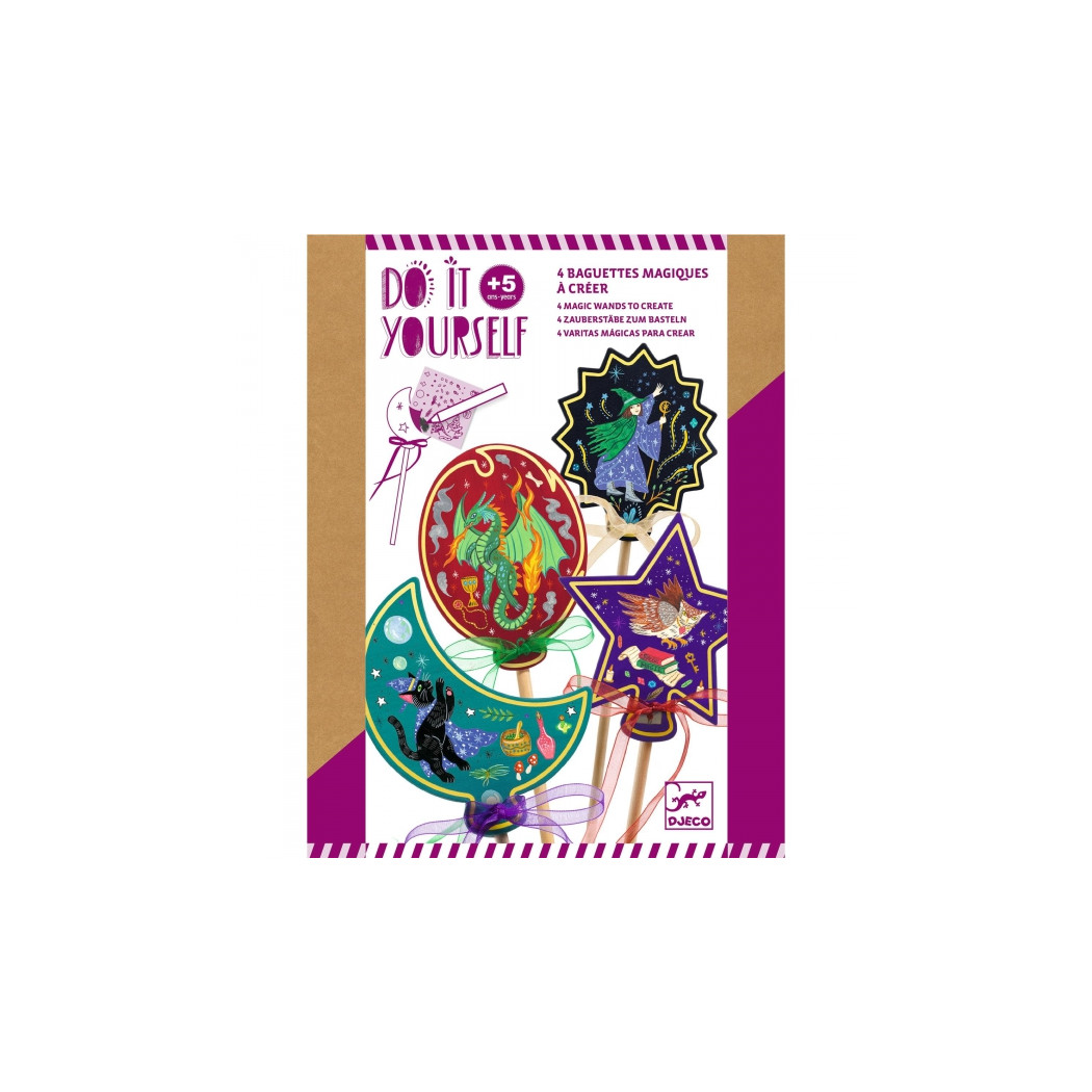 Zaklęcia - Czarodziejskie Różdżki - ZRÓB TO SAM DIY - DJECO