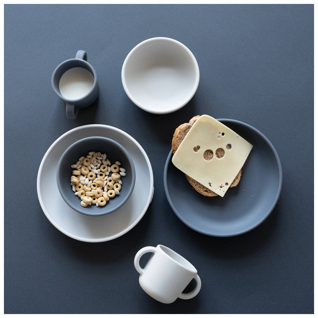 Cloud/ Storm - Silikonowe Talerzyki - Talerzyk 2szt - EKOBO