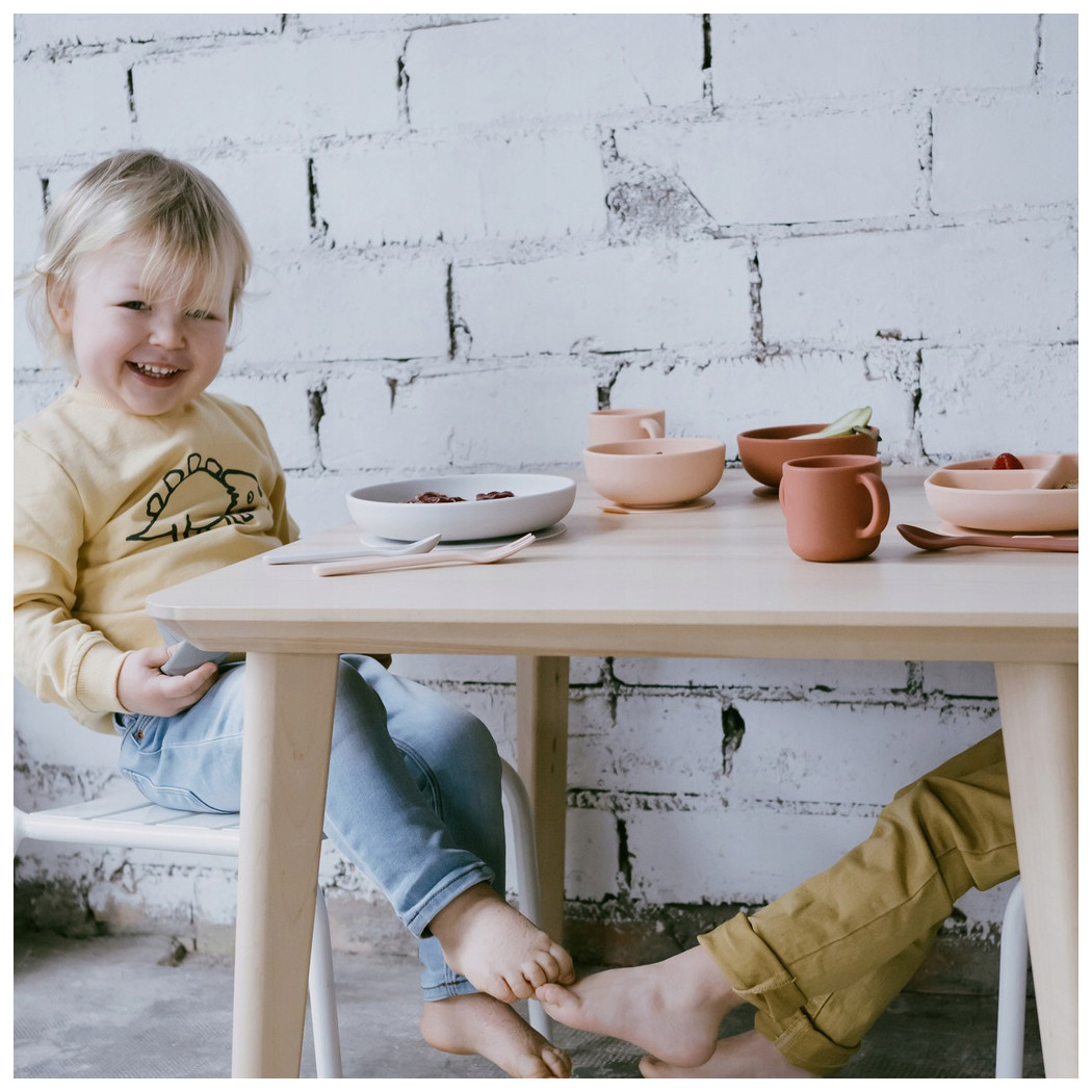 WYPRZEDAŻ Coral/ Mimosa - Silikonowe Talerzyki - Talerzyk 2szt - EKOBO