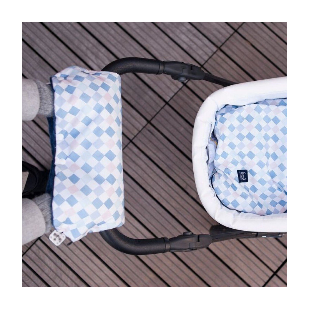 WYPRZEDAŻ Mufka - Aspen Winterproof - Wind Blue - La Millou - Velvet Collection