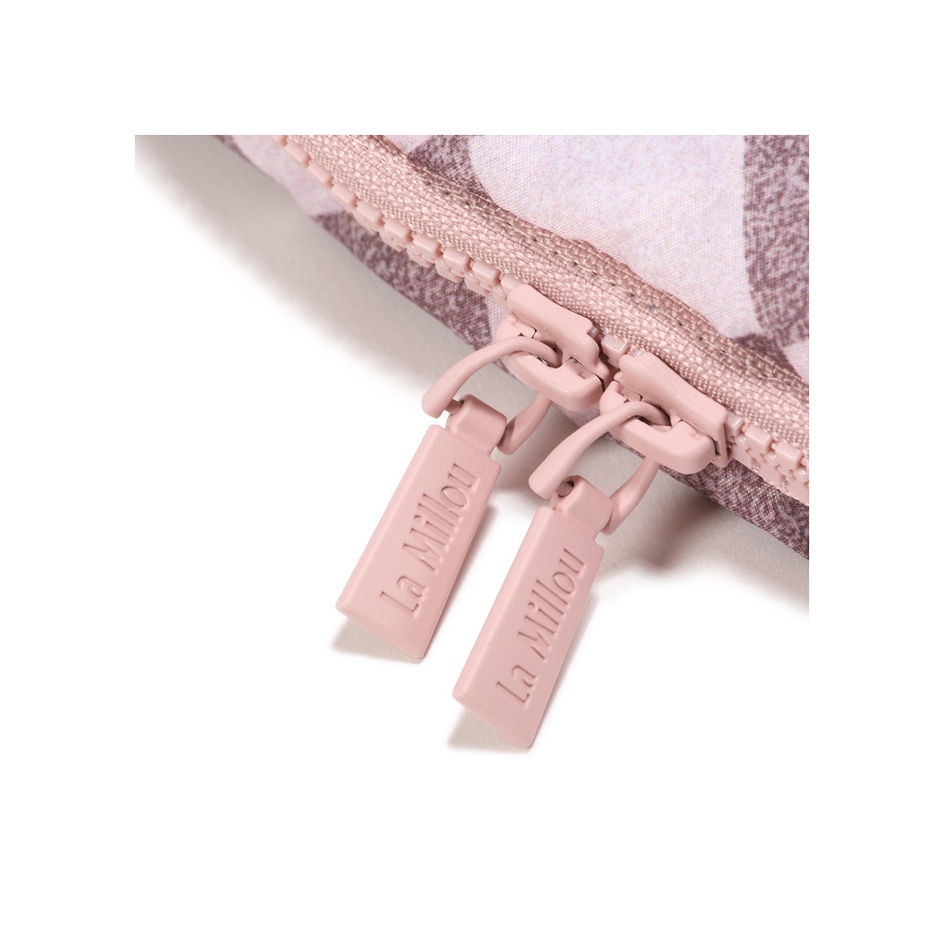 Śpiwór - Stroller Bag Combo - Aspen Winterproof - Princess Chessboard & Powder Pink -  La Millou