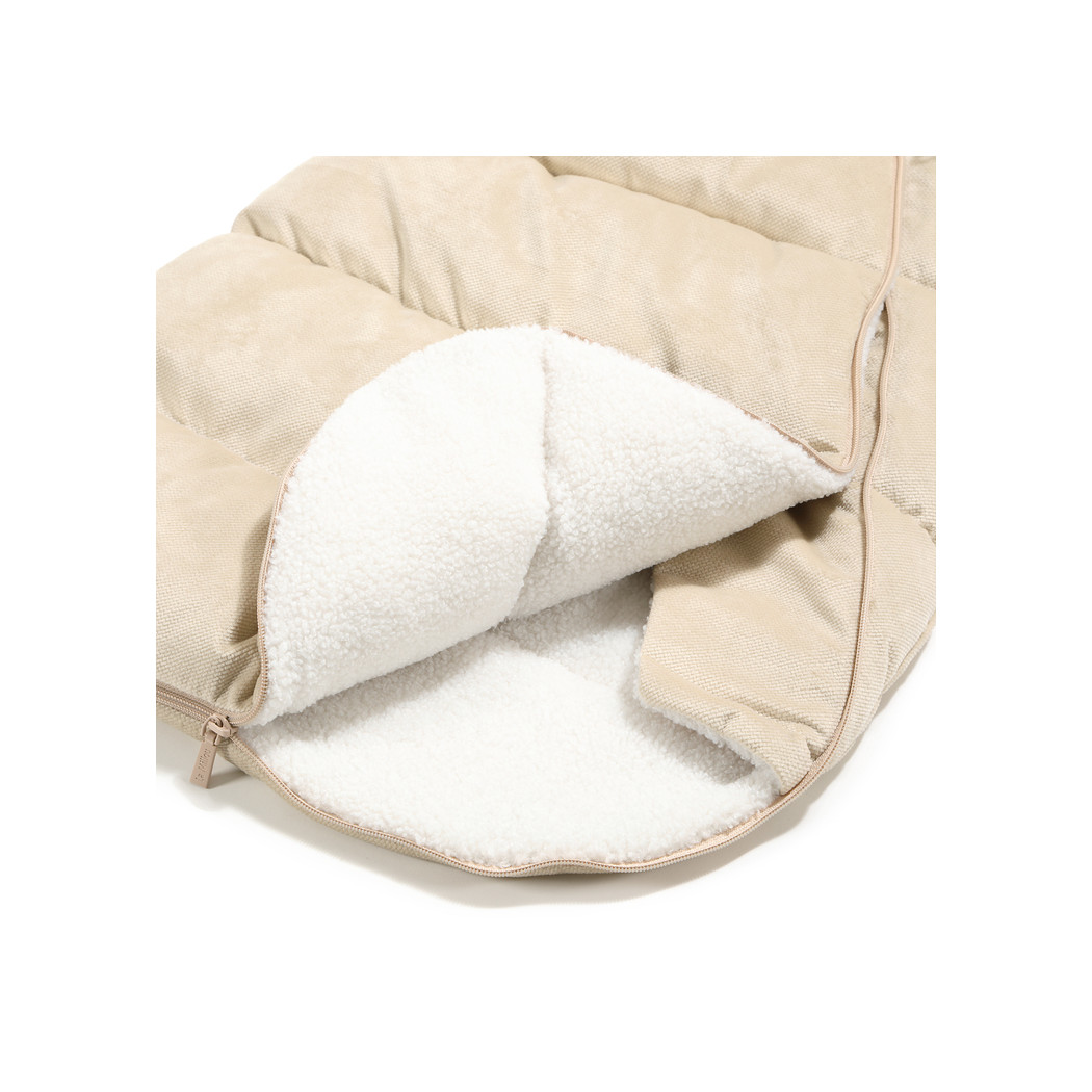 Śpiwór - Aspen Winterproof - Stroller Bag Baby - Sand - La Millou - Velvet Collection