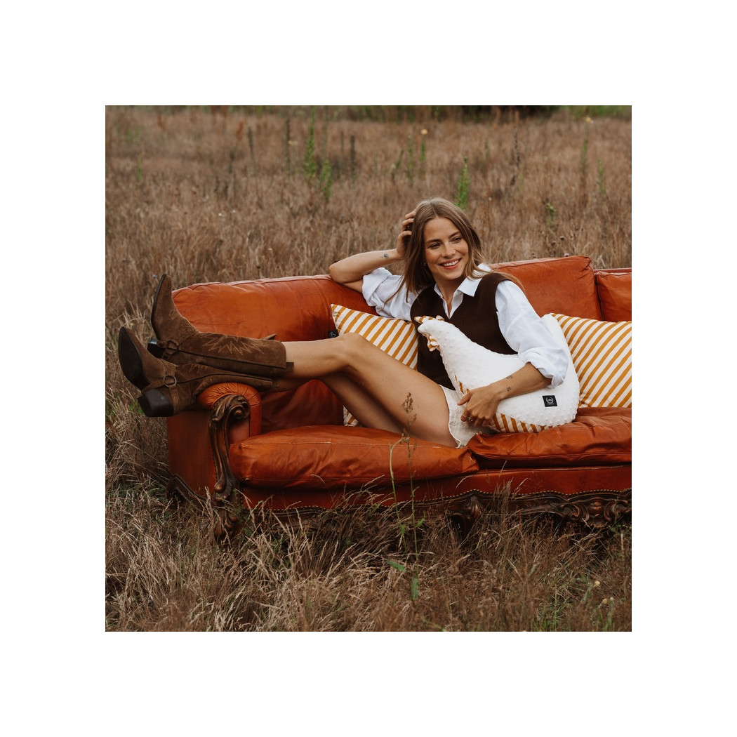 Kura Babci Dany - Powder Pink & Princess Chessboard - La Millou