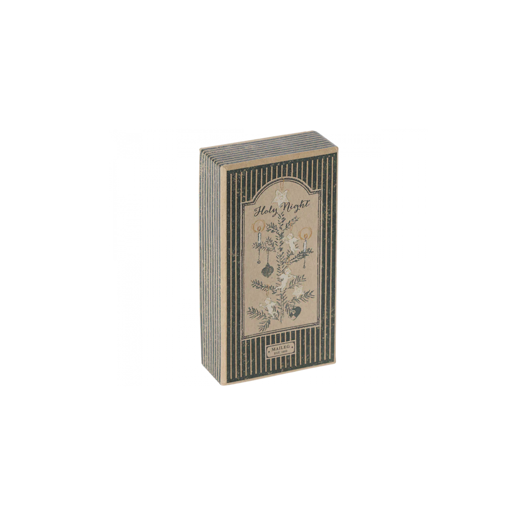 Zestaw Ozdób Metalowych Maileg - Gwiazdka i Aniołki - Zawieszka Choinkowa - Metal Ornaments Holy Night Christmas