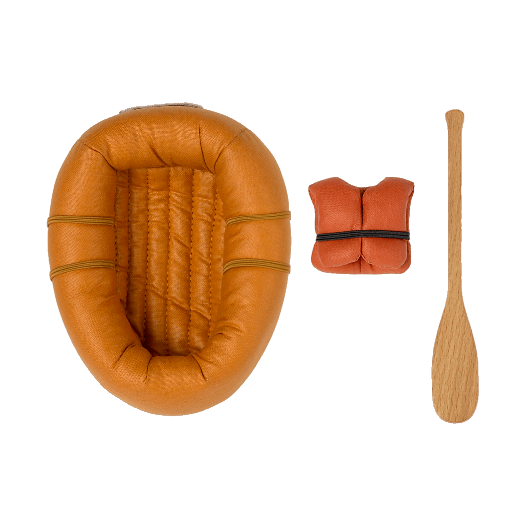 Pomarańczowy Ponton - Rubber Boat - Maileg