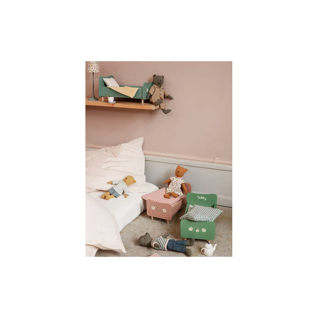 Logo Czerwone - Red Wooden Logo - Akcesoria Dla Lalek - Maileg