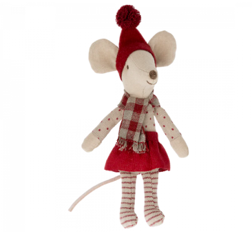 Świąteczna Myszka - Christmas Mouse - Big Sister - Maileg