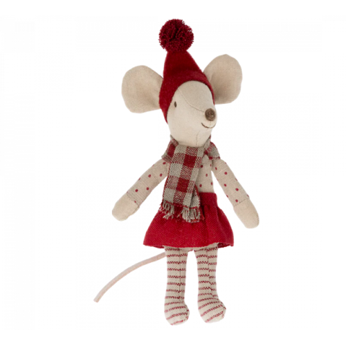 Świąteczna Myszka - Christmas Mouse - Big Sister - Maileg