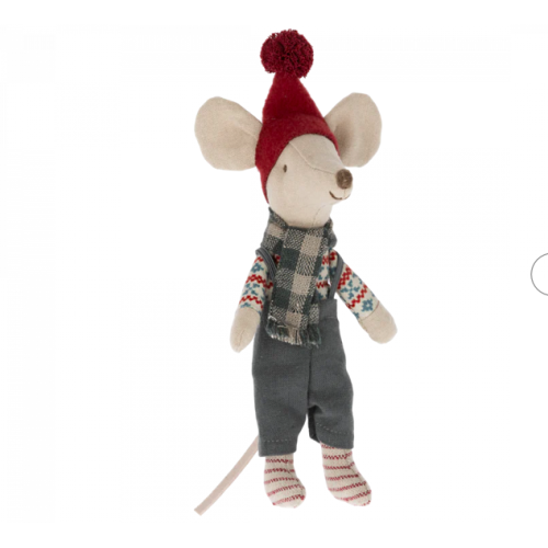 Świąteczna Myszka - Christmas Mouse - Big Brother - Maileg