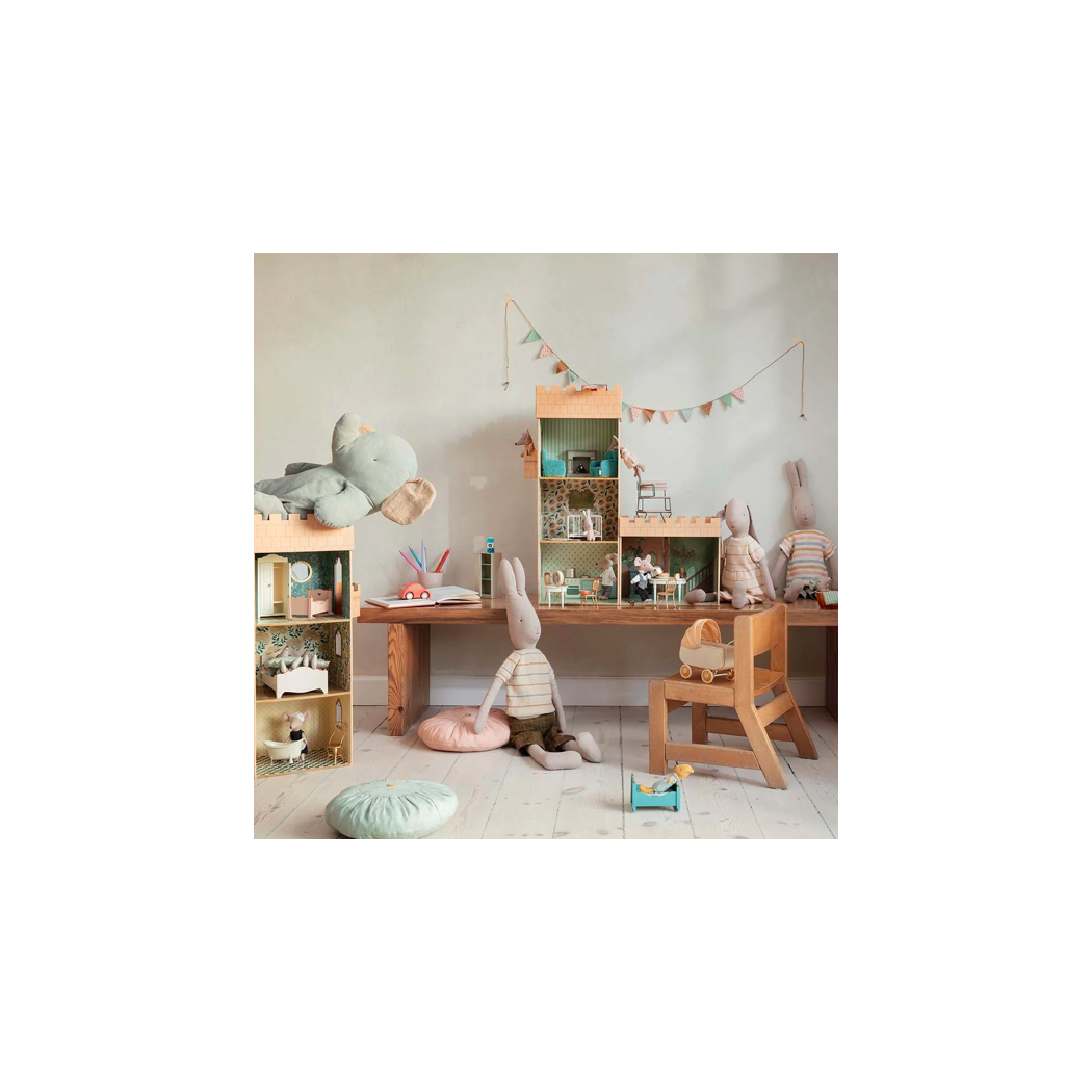 Akcesoria dla lalek - Miniaturowy Baldachim - Mint - Maileg