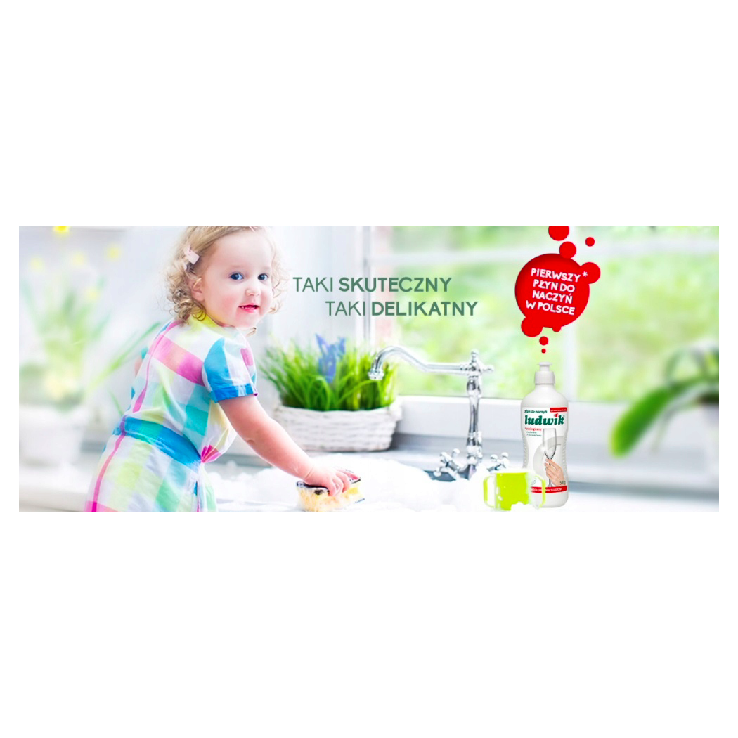 MALINA - PŁYN DO MYCIA NACZYŃ LUDWIK 900ML