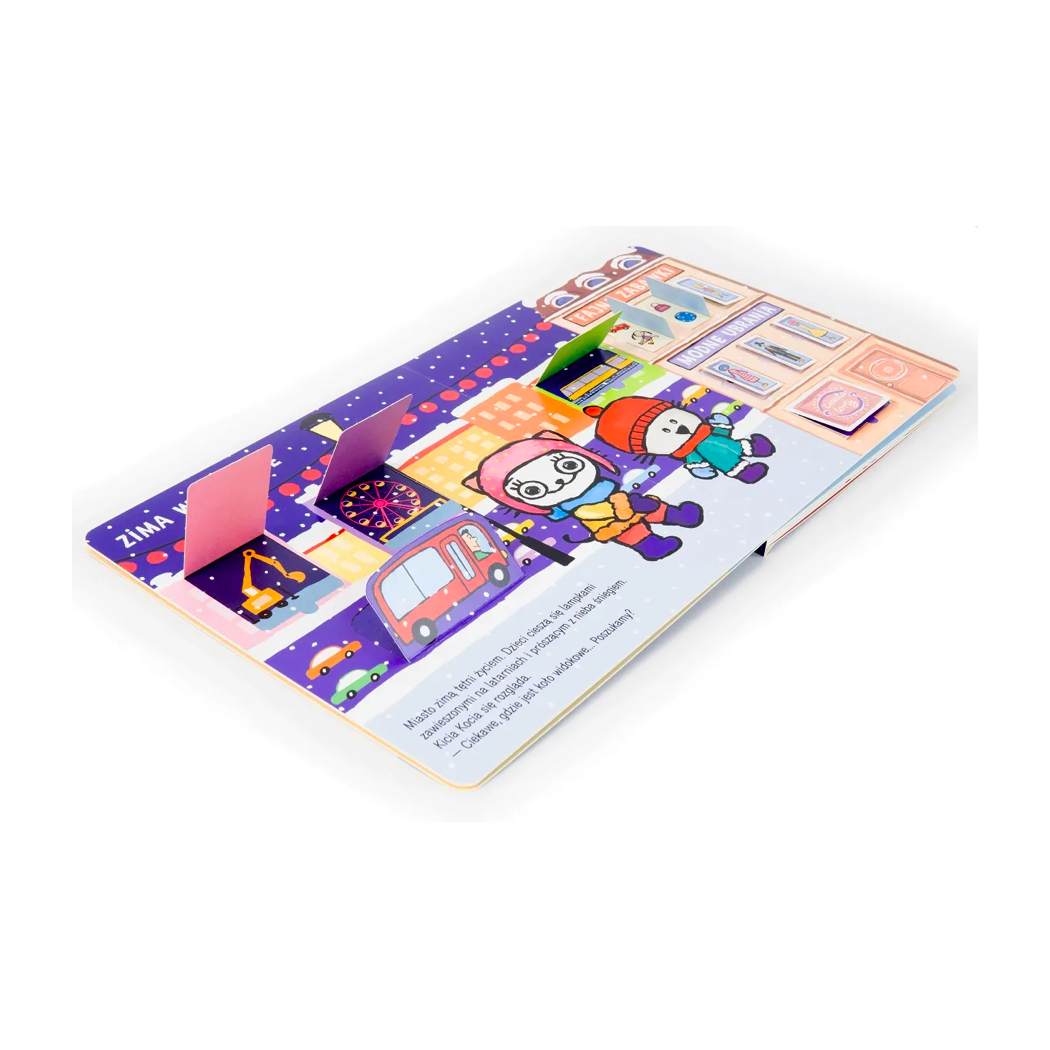 KICIA KOCIA I NUNUŚ. JAKA PIĘKNA ZIMA - Anita Głowińska - MEDIA RODZINA