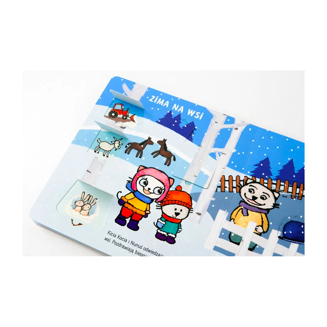 KICIA KOCIA I NUNUŚ. JAKA PIĘKNA ZIMA - Anita Głowińska - MEDIA RODZINA