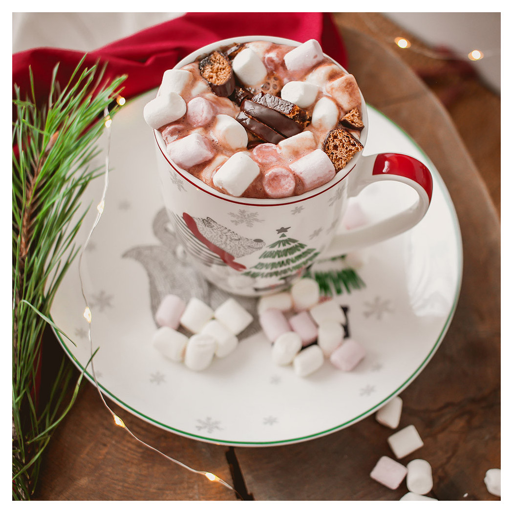 Niedźwiadek - Kubek Baryłka 300 ml - Winter Friends - Altom Design