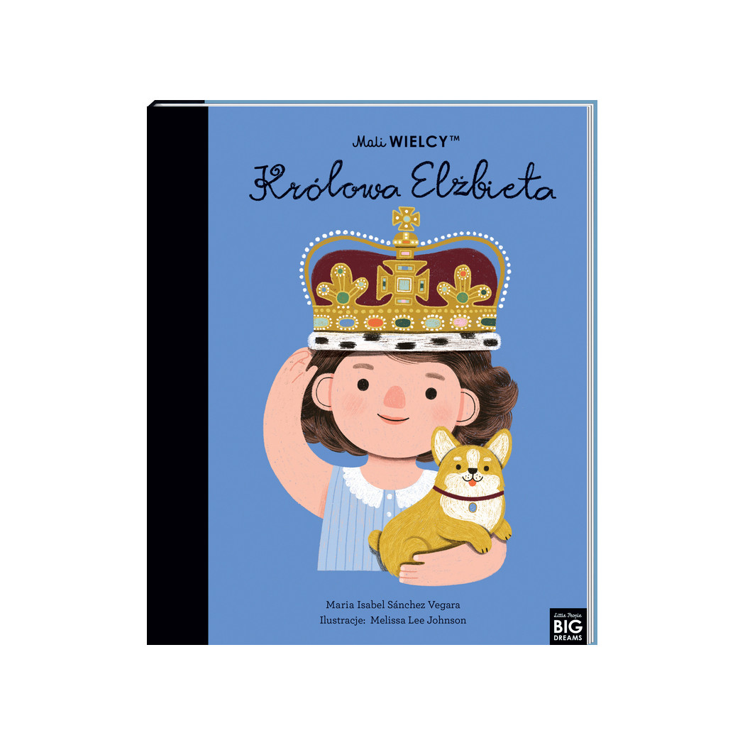 Królowa Elżbieta - Maria Isabel Sanchez Vegara - Mali WIELCY- Wydawnictwo SmartBooks