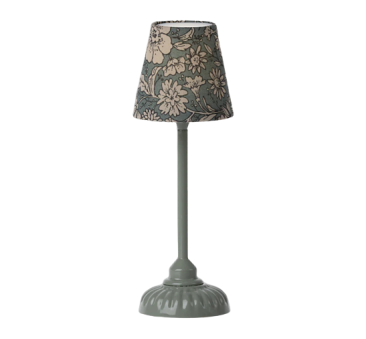Dark Mint - Mała Lampa Podłogowa - Vintage Floor Lamp Small - Maileg