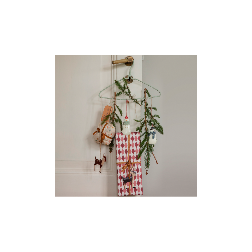 WYPRZEDAŻ Miedziana Mała Trąbka - Dekoracja Bożonarodzeniowa - Metal Ornament Trumpet - Akcesoria dla Lalek - Maileg