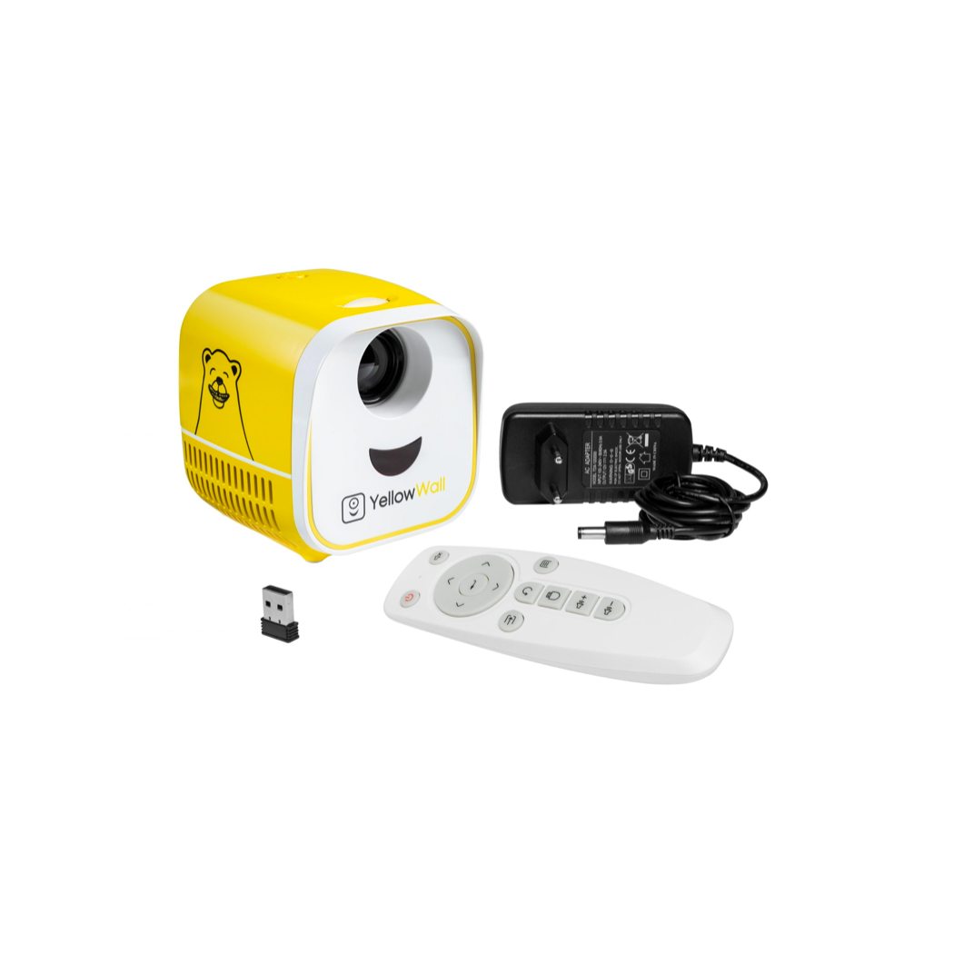 Zestaw Startowy - Projektor YellowWall + 4 Multibajki - YellowWall
