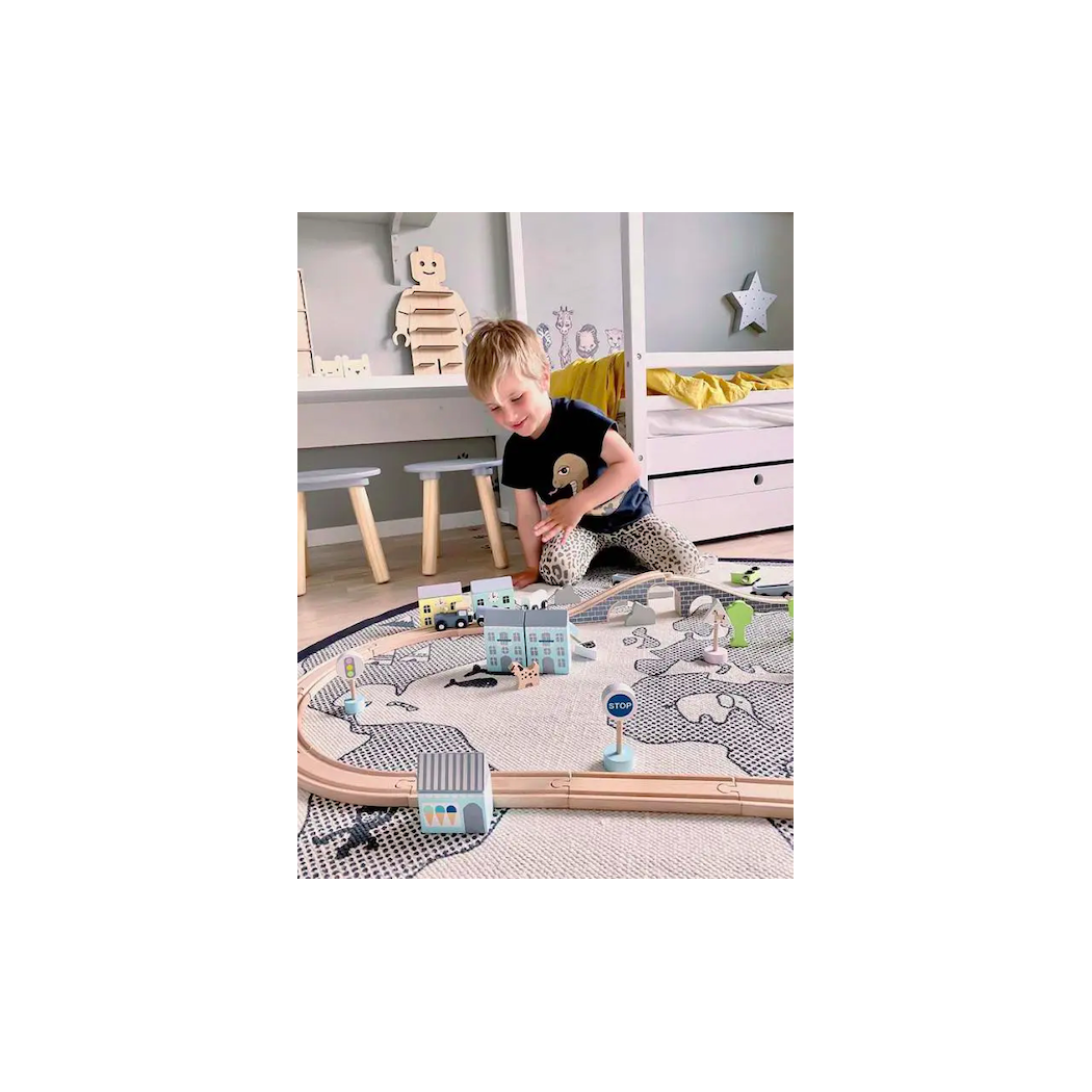 Niebieski Tor Samochodowy - JaBaDaBaDo