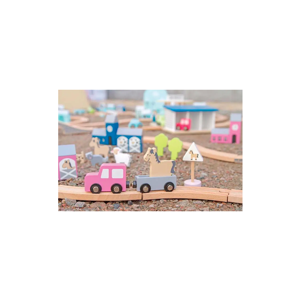 Różowy Tor Samochodowy - JaBaDaBaDo