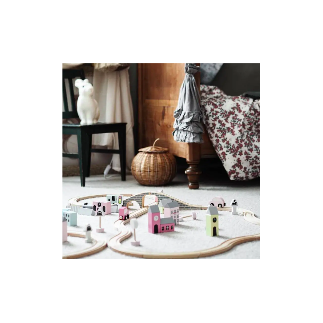 Różowy Tor Samochodowy - JaBaDaBaDo